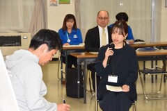 対話中