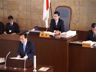 写真:平成23年9月青森県議会第267回定例会開会