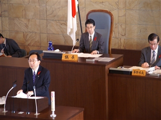 写真:議員全員協議会開催