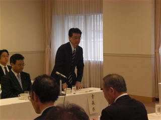 写真：日本海沿岸東北自動車道建設促進青森・秋田・山形・新潟四県議会議長協議会等開催