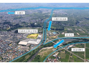 土淵川放水路