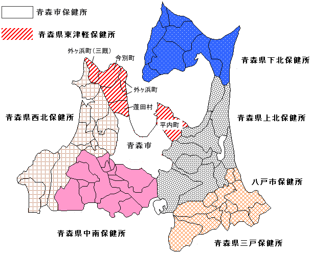 市町村管轄図