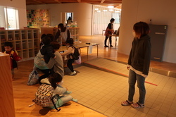 保護者への園児引渡しの状況