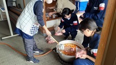 六ヶ所村避難所開設訓練