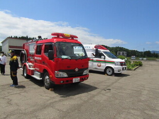 車両見学