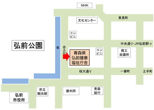 周辺の地図です