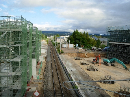 新青森駅(高架部分) 新青森駅(高架部分)