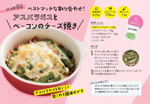 コンビニベジうまめし２　レシピ06チーズ焼き