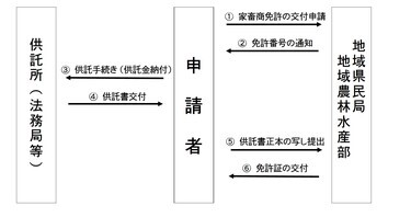 免許証申請手続き 免許証申請手続き