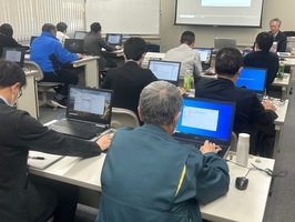 セキュリティ対策研修の様子